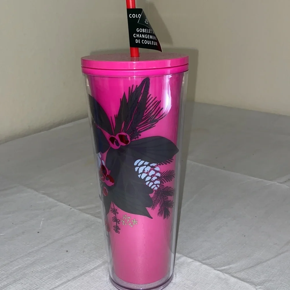 🛑 CLEARANCE New Authentic color changing Starbucks tumbler 24oz
